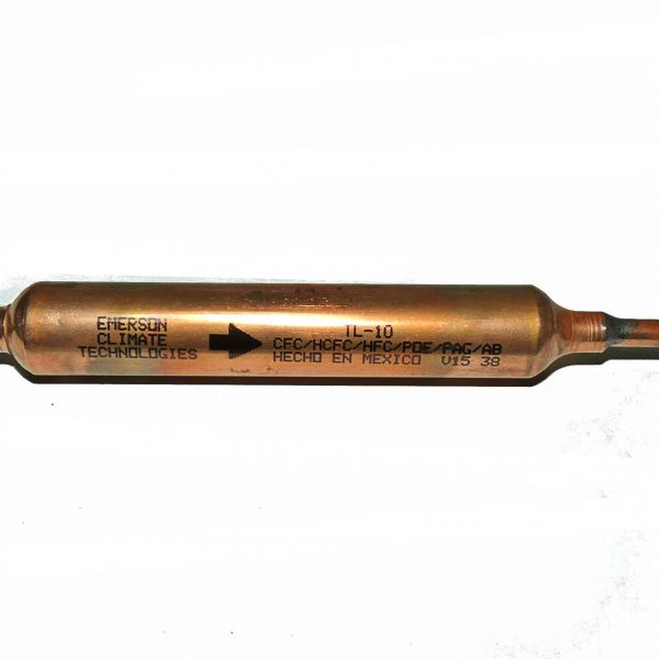FILTRO DESHIDRATADOR 1/4 PARA MAQUINA DISPENSADORA DOBLE O TRIPLE MARCA COOL JET CRATHCO